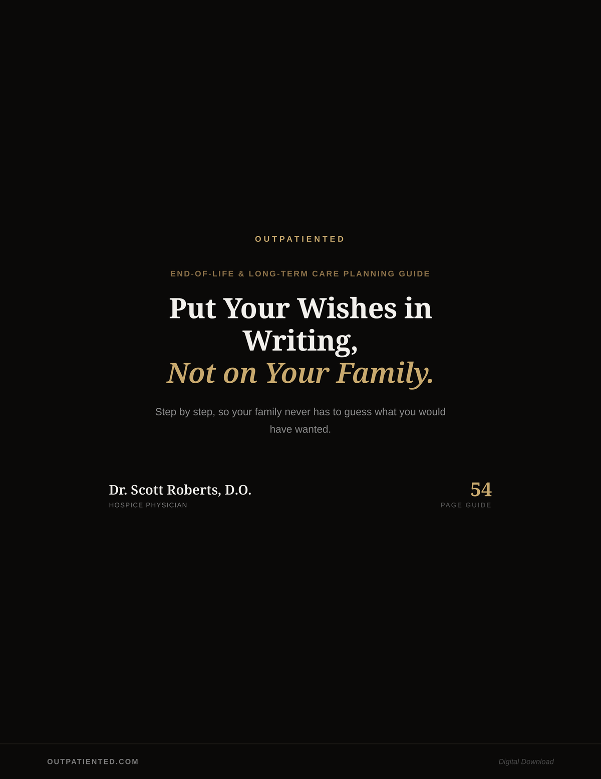 End-of-Life Planning Guide